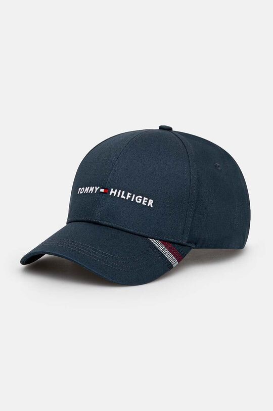

Хлопковая бейсболка Tommy Hilfiger, синий
