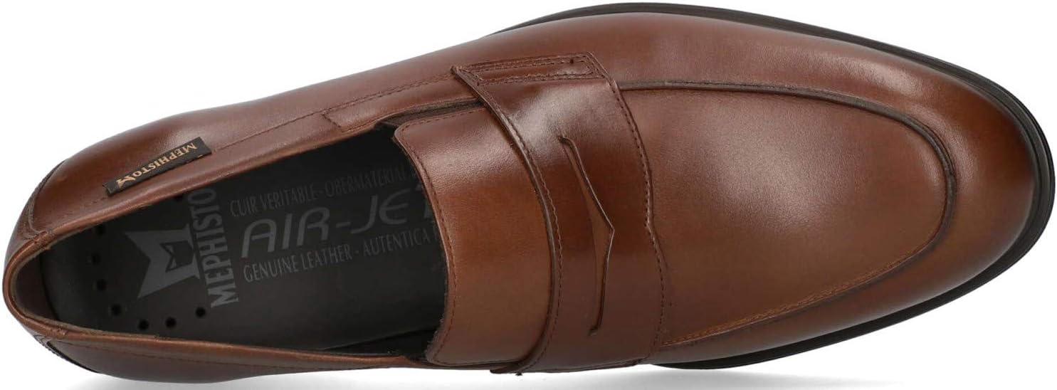 Черные лоферы Kurtis от MEPHISTO, коричневый — фото 3