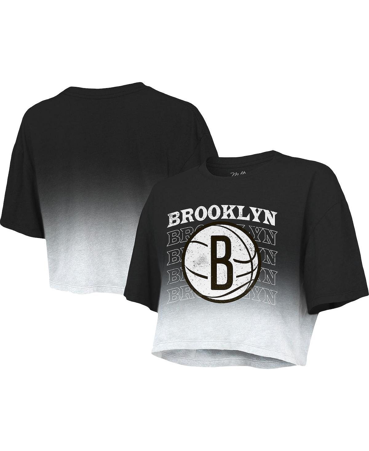 

Женская черно-белая укороченная футболка с принтом Brooklyn Nets и принтом Majestic, Черный, Женская черно-белая укороченная футболка с принтом Brooklyn Nets и принтом Majestic