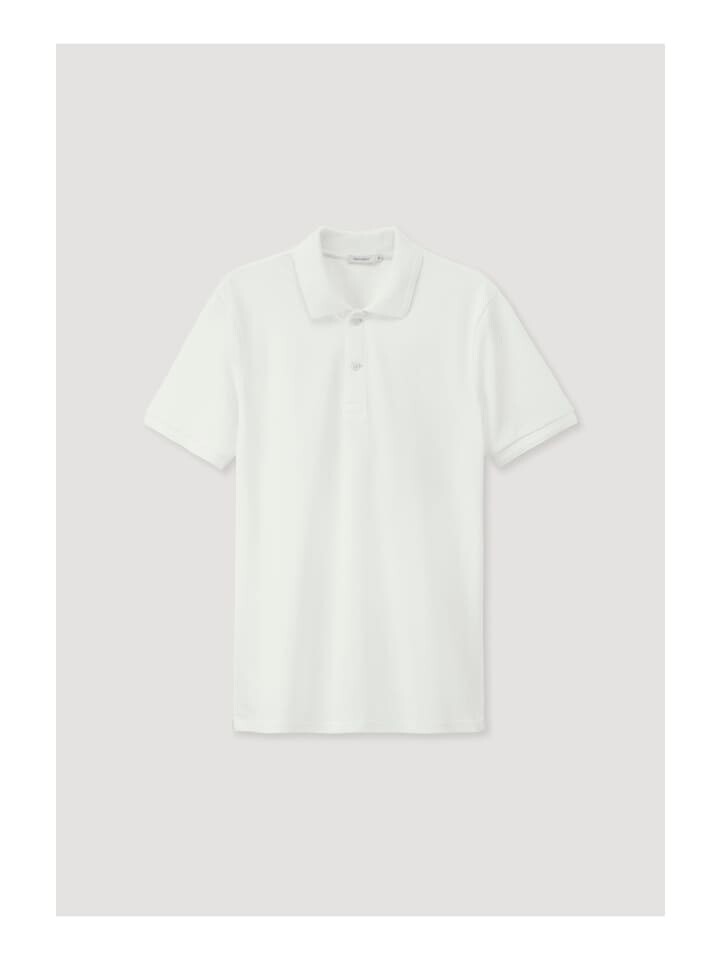 

Футболка Hessnatur Polo Regular aus reiner Bio Baumwolle, цвет naturweiss