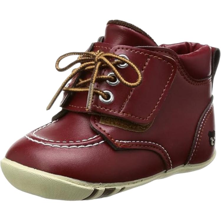 Double_B Mid top Toddler Shoes Infant And Toddler MIKI HOUSE, черный — фото 3
