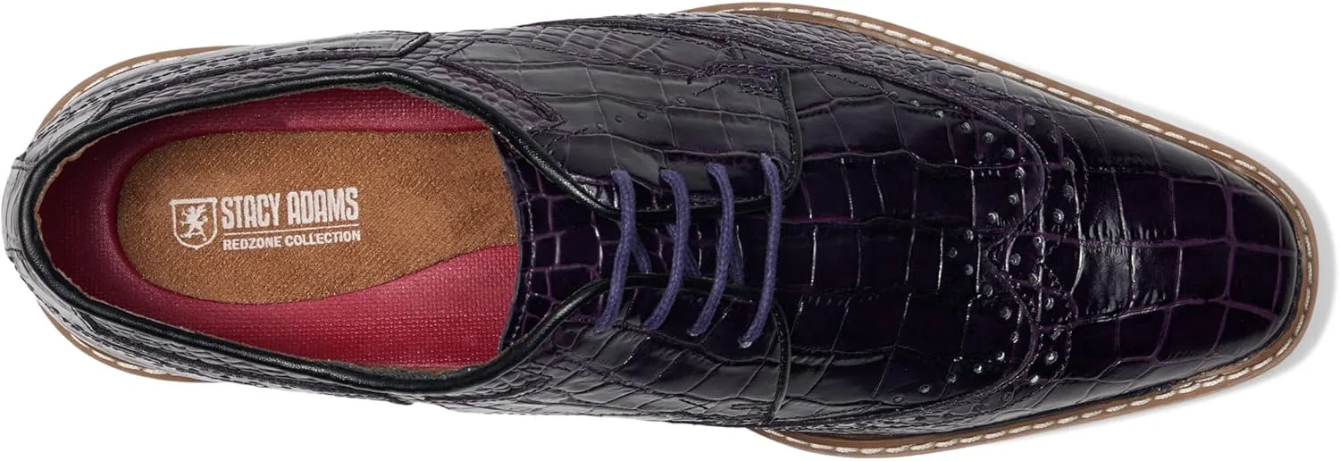 Мужские оксфорды Stacy Adams Alario Wingtip, фиолетовый — фото 2