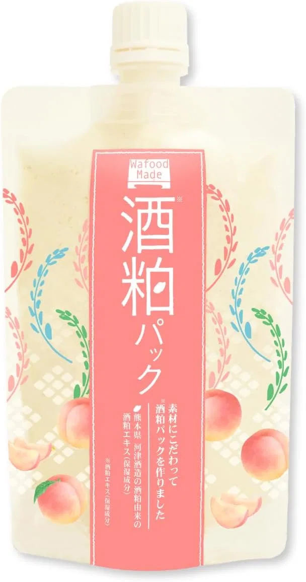 Маска для лица Wafood Made Sake Milk Pack с ароматом персика 170 г