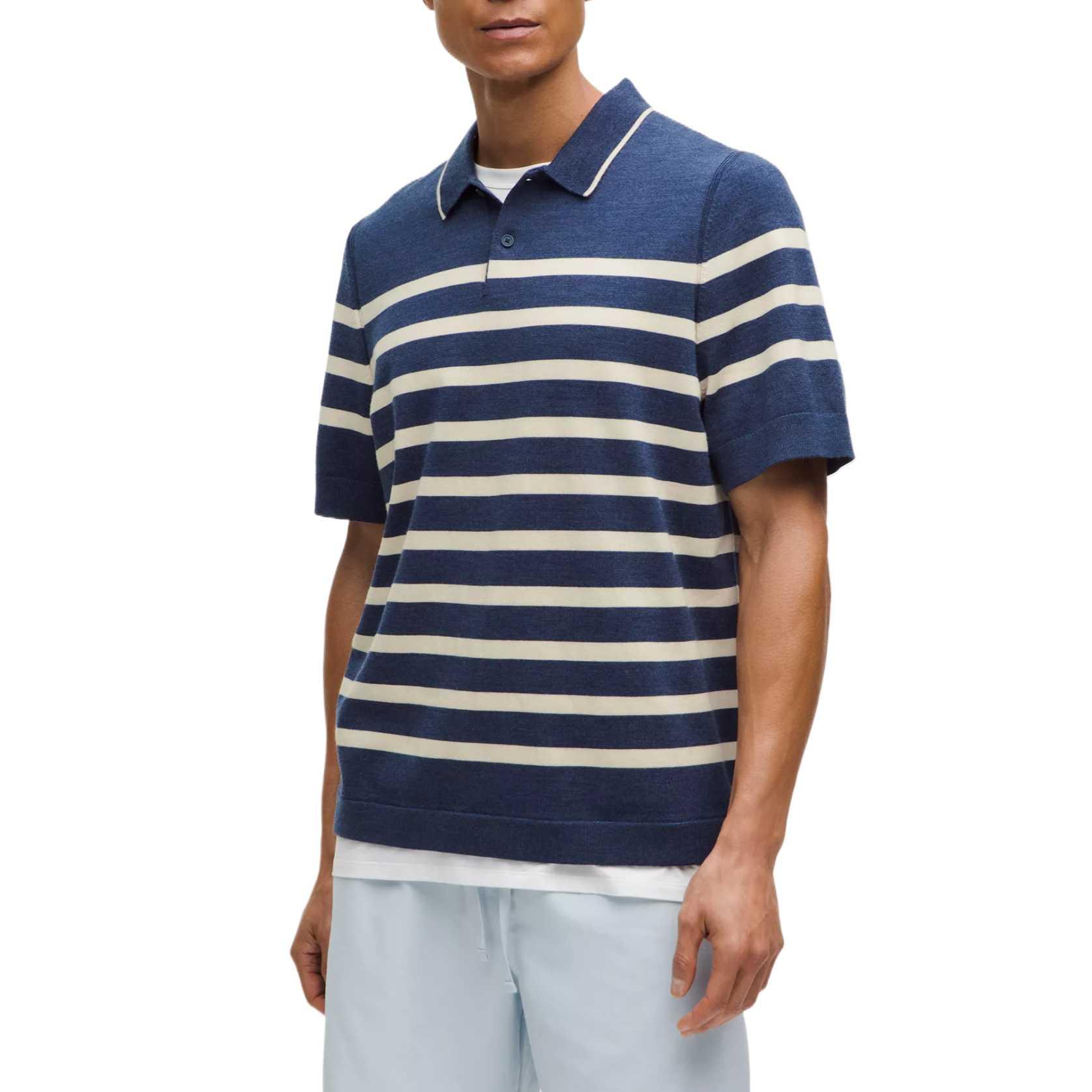 

Поло New Venture для мужчин Lululemon, синий