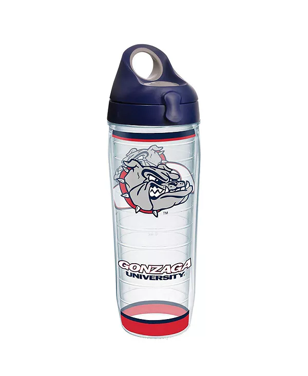 

Бутылка для воды Gonzaga Bulldogs, 24 унции, традиционная Tervis Tumbler, clear