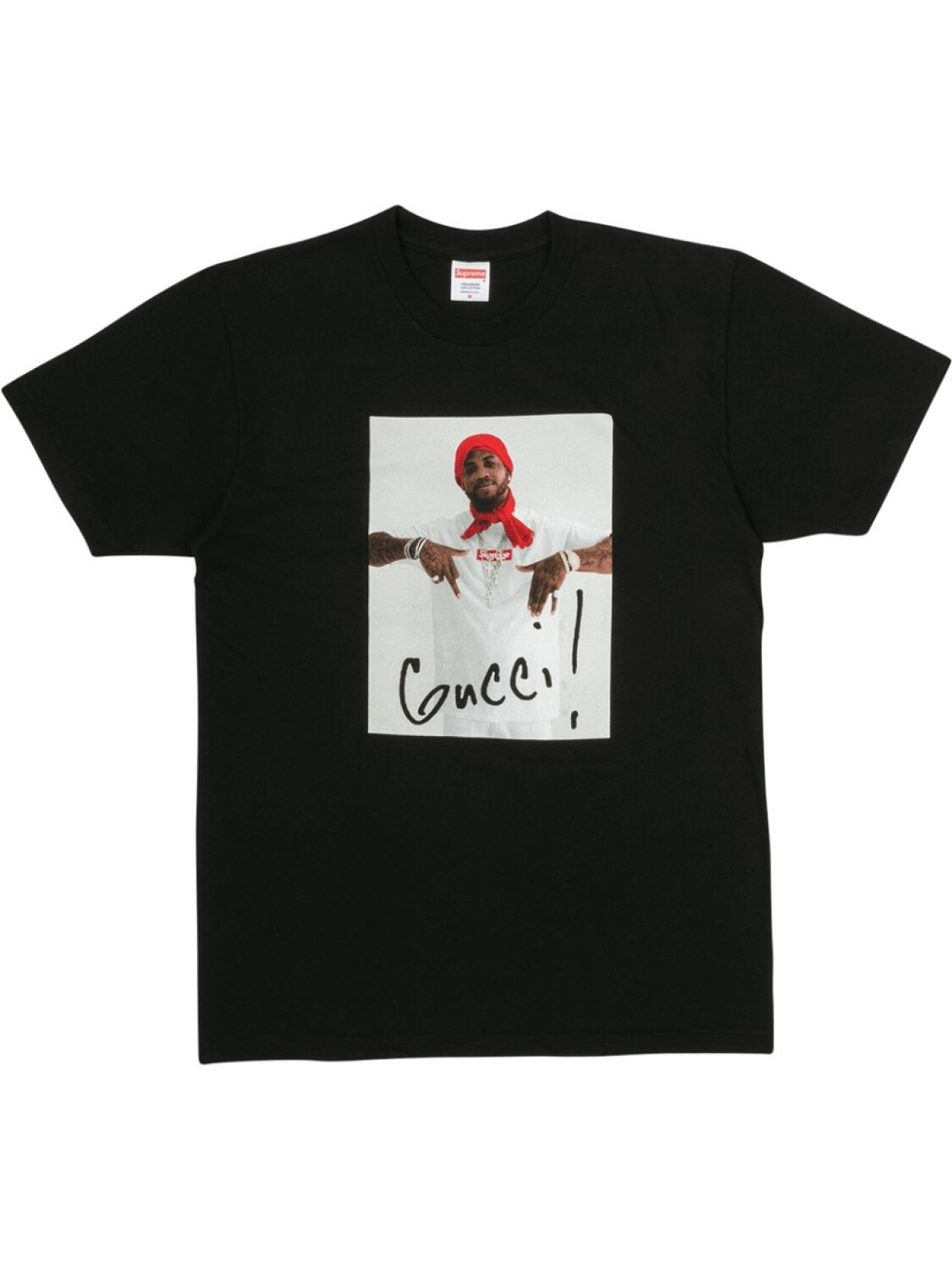 

Supreme футболка Gucci Mane, черный