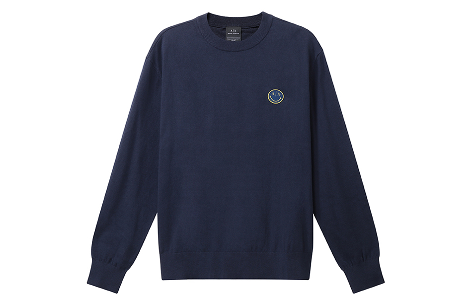 

Свитер мужской синий ARMANI EXCHANGE, морской синий