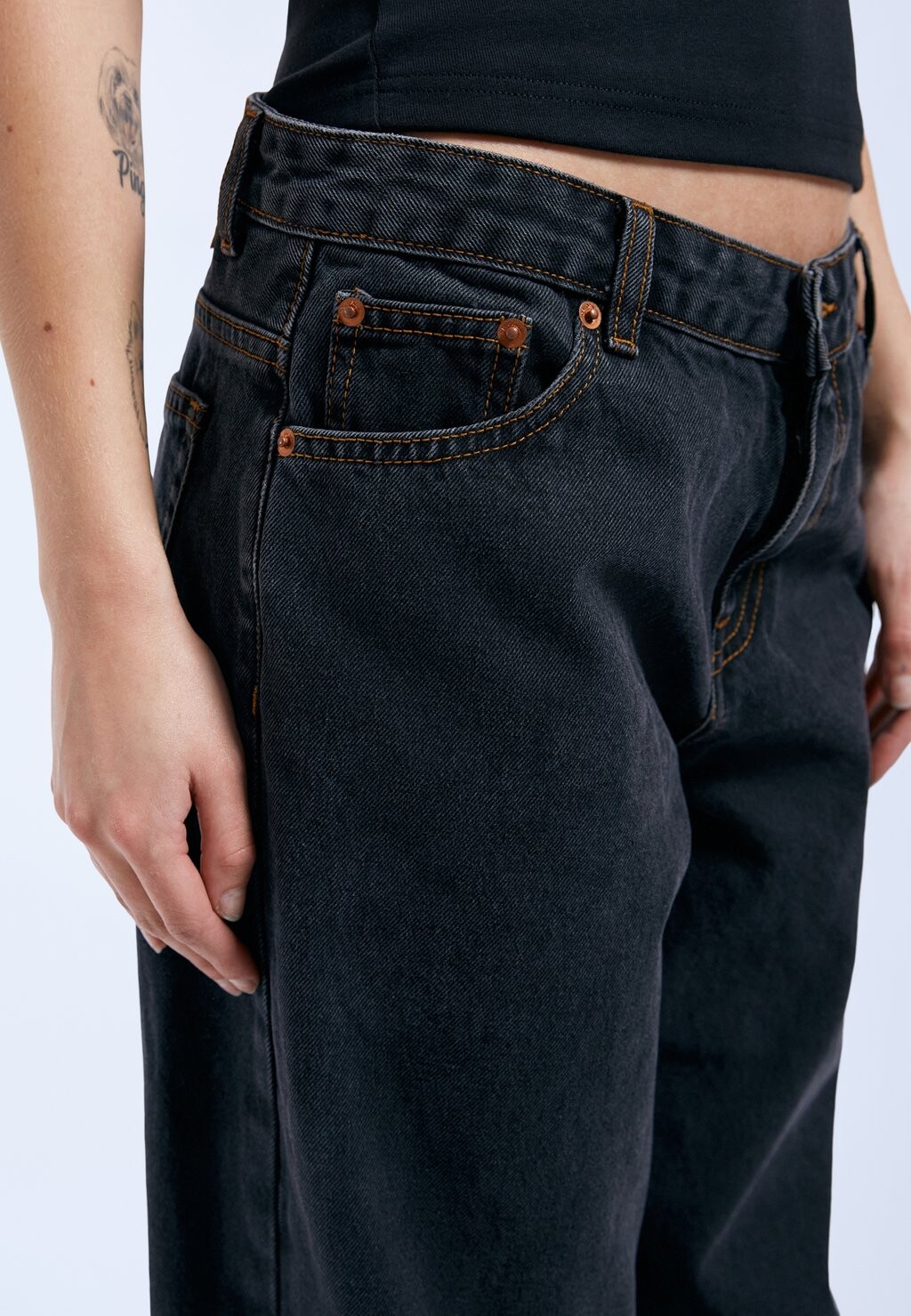 

Джинсы прямого кроя HILL Dr.Denim, темно-серый