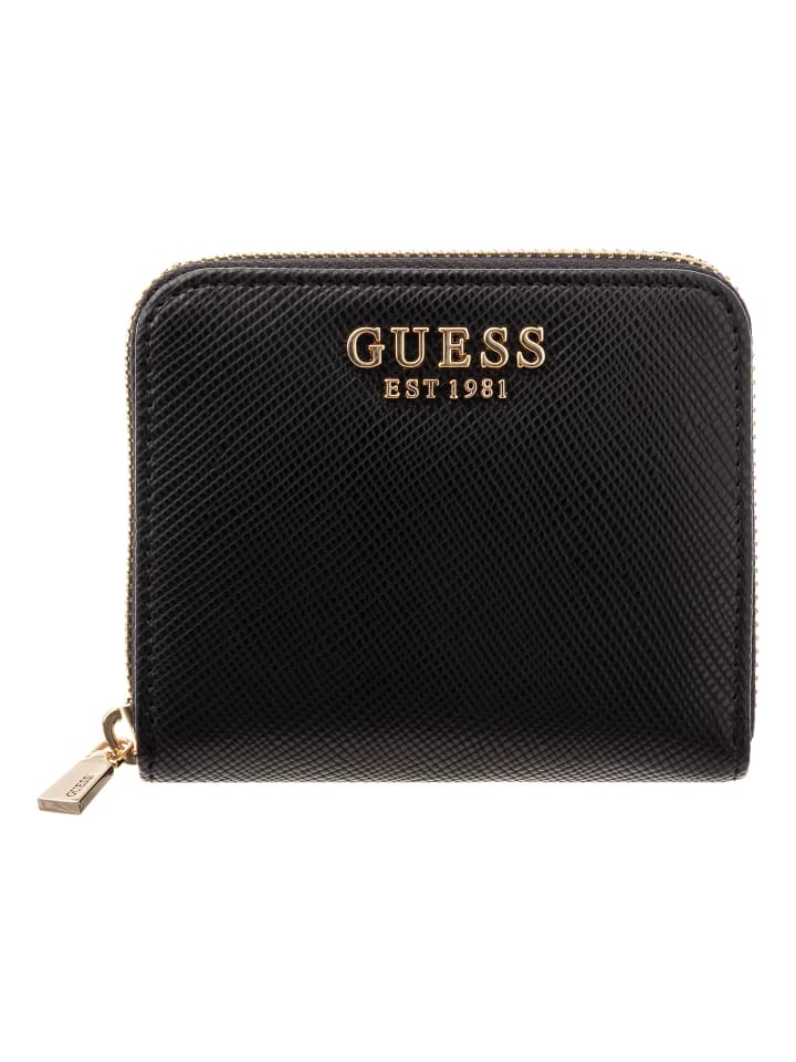 

Guess SWZG7459137 Кошелек женский LAUREL II SLG SMALL ZIP AROUND, черный