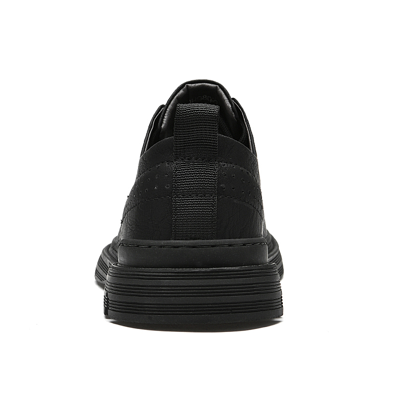 BAGE Мужские повседневные кроссовки Low Top черные, цвет Black — фото 2