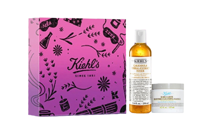 Набор для ухода за кожей Kiehl's Keyanshi: тоник, 250 мл + маска, 125 мл — фото 2