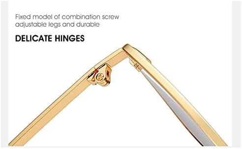 

Большие металлические солнцезащитные очки для путешествий с защитой от ультрафиолета UV400, повседневные солнцезащитные очки для взрослых, женщин и мужчин MTZJH, C4