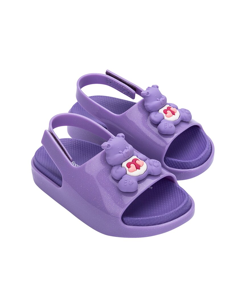 

Мини-сандалии Melissa Cloud Sand + Care Bears BB Mini Melissa, фиолетовый