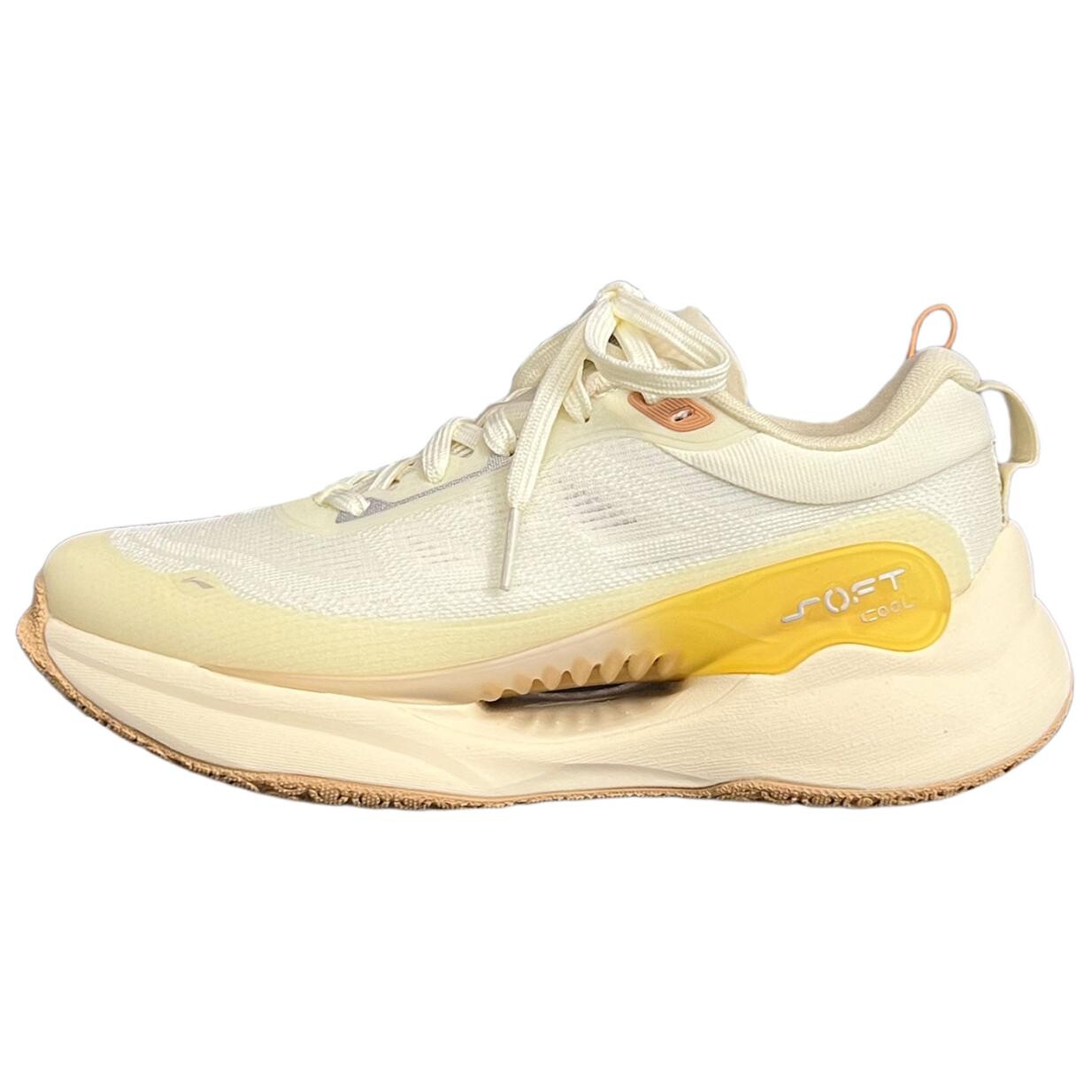 

Кроссовки LINING Soft COOL Lifestyle Shoes Women's Low-top Cream White / Cloud Apricot, белый