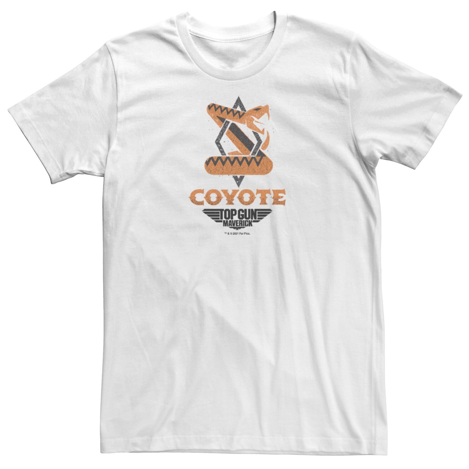 

Мужская футболка Top Gun Maverick Pocket Coyote с нашивкой Licensed Character