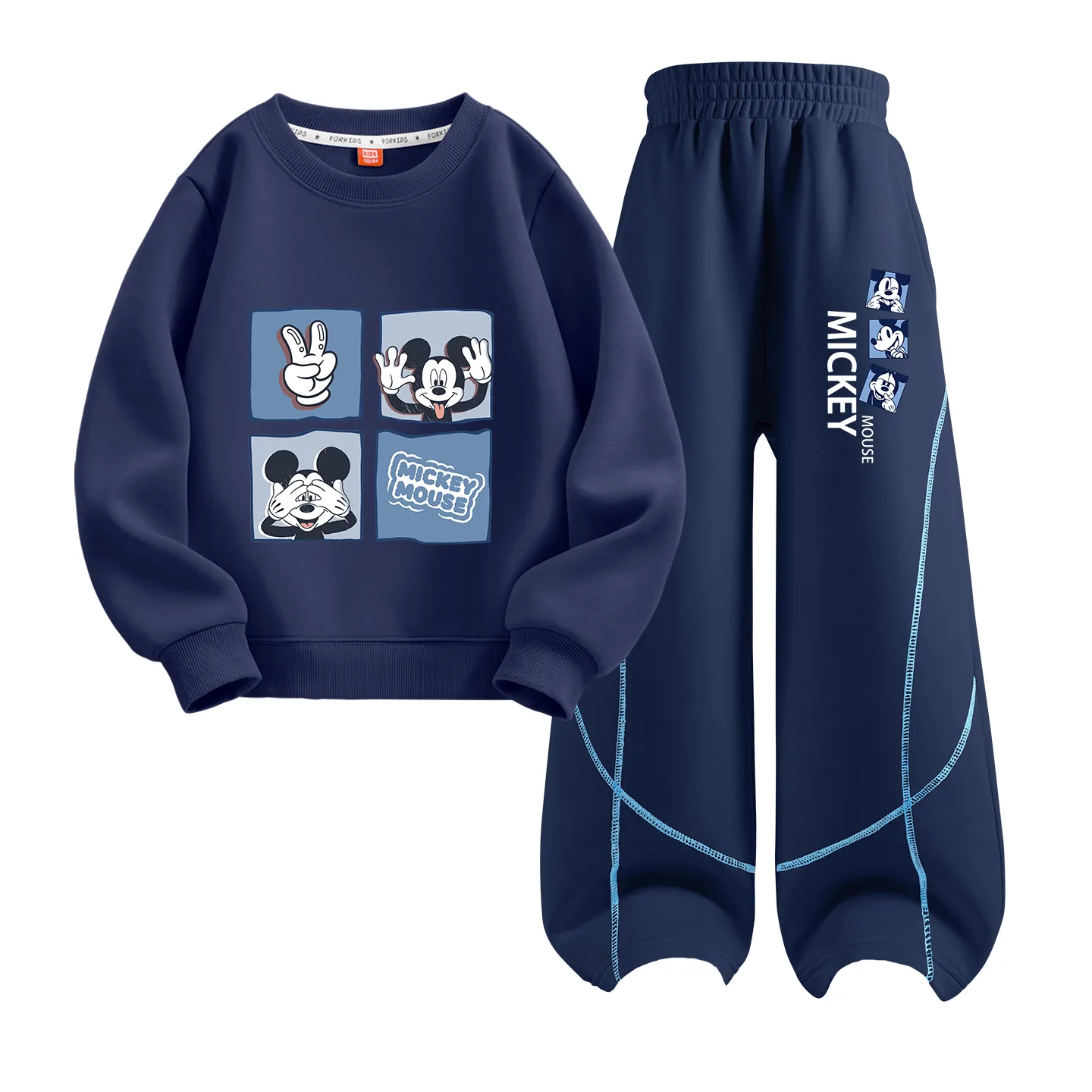 Детский спортивный комплект Casual Disney, Dihao Navy Blue+Dihao K Navy Blue — фото 3