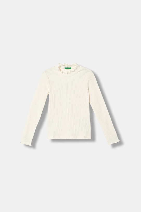 

Детский лонгслив United Colors Of Benetton, бежевый