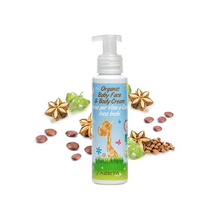 

Детский крем для лица Organic Baby Face Cream 100% Controlled Organic Quality - Cares and Protects