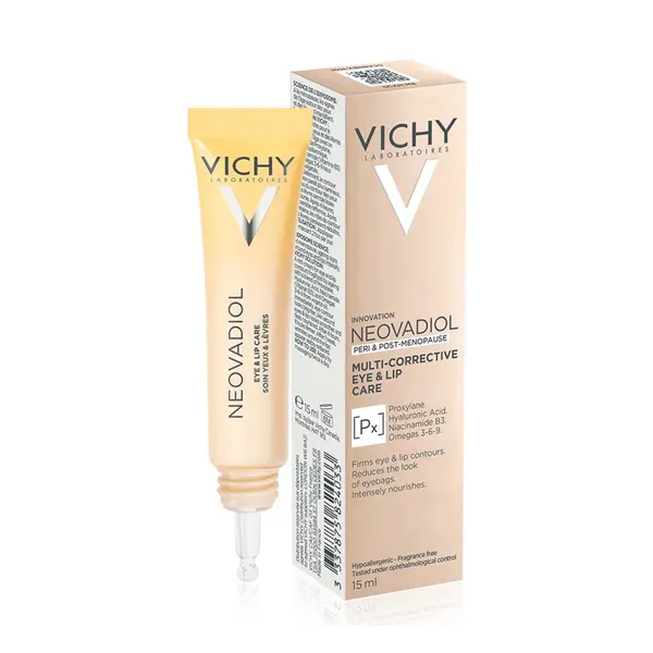 Крем для глаз и губ Neovadiol Peri & Post Menopausia Vichy, 15 ml — фото 3