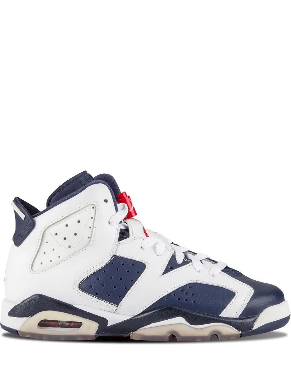 Кроссовки Air Jordan 6 Retro Jordan Kids, белый — фото 2