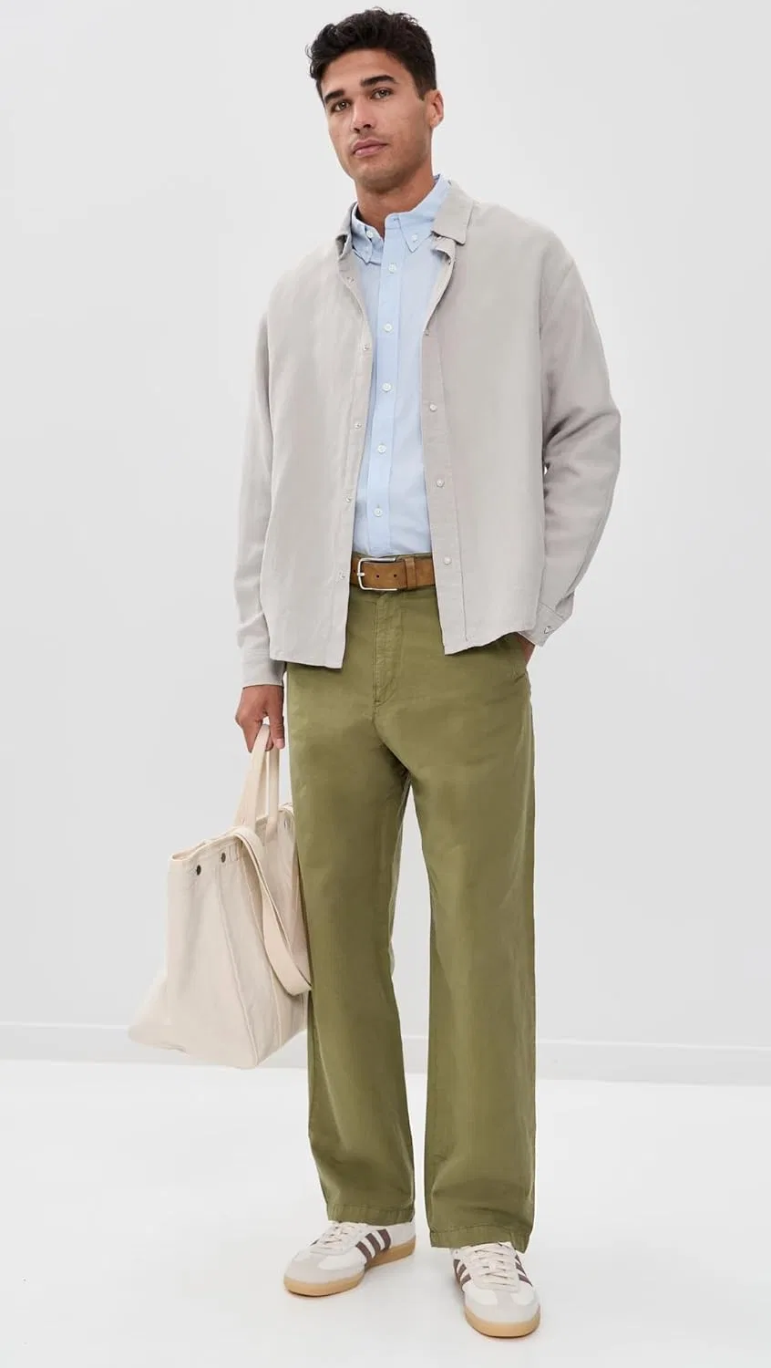 Брюки чинос Paul Smith, зеленые — фото 2