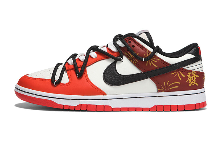 

Кроссовки Nike Dunk Skateboarding Shoes Women's Low-top Orange/Red, оранжевый/красный