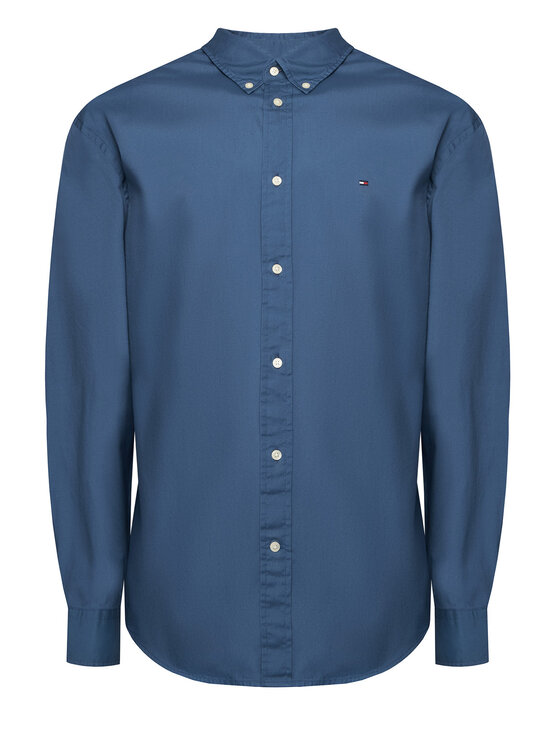 Рубашка regular fit MW0MW37550 Tommy Hilfiger, синий