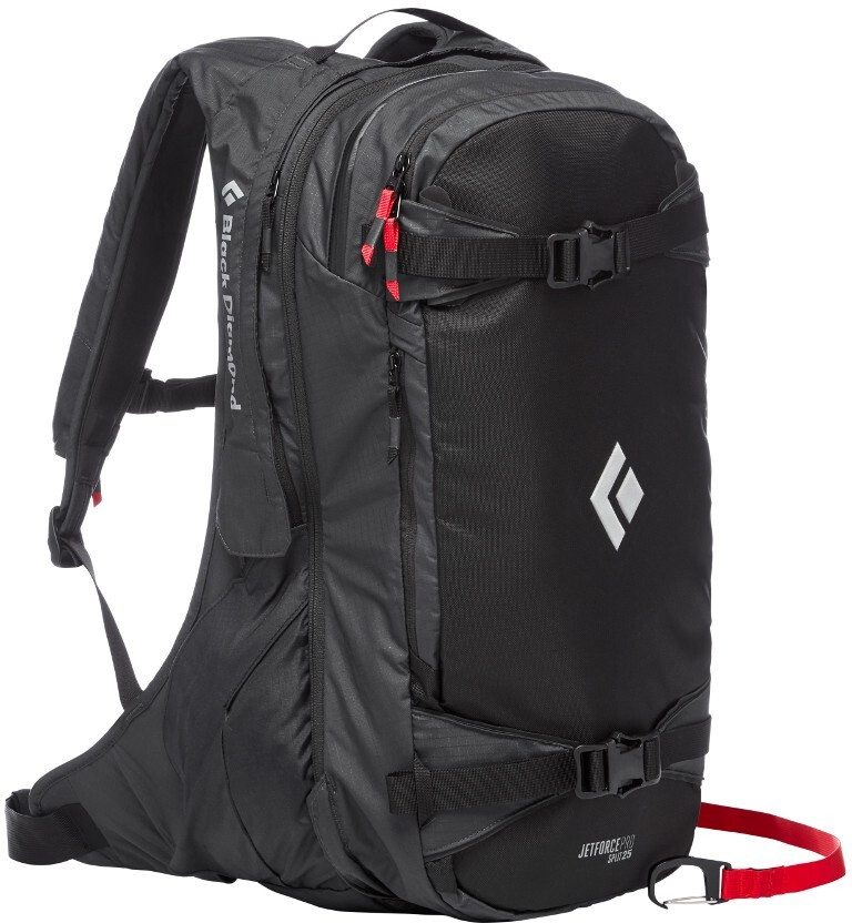 

Комплект лавинной подушки безопасности JetForce Pro Split 25 л Black Diamond, черный