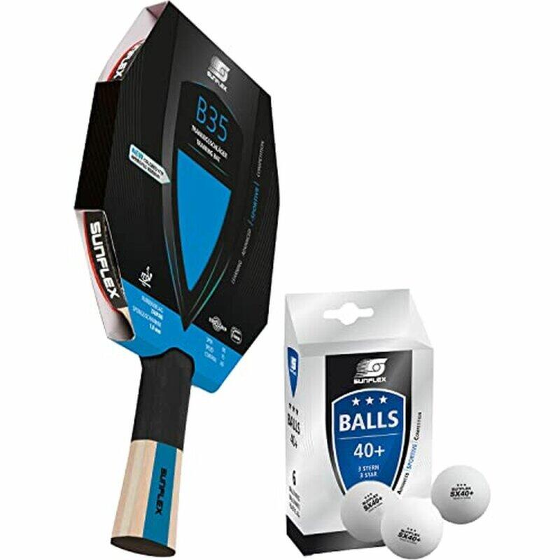 

Ракетка для настольного тенниса Sunflex B35 + 3*** мяча для настольного тенниса