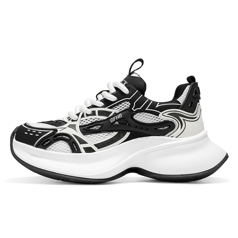 

Амортизирующие устойчивые к истиранию дышащие низкие детские повседневные кроссовки для подростков Kung Fu partners, белый