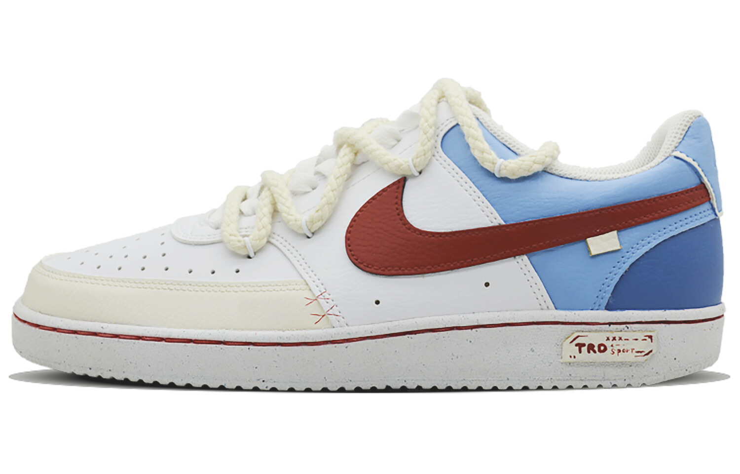 

Мужские кроссовки для скейтбординга Nike Court Vision 1, Off-white