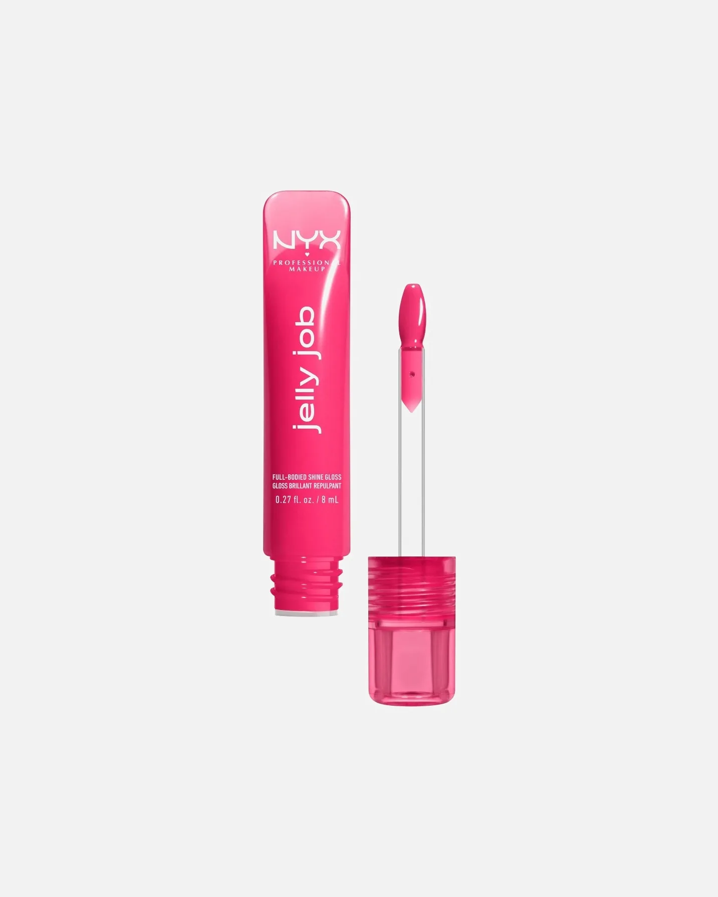 Блеск для губ в форме желе с пептидами Nyx Professional Makeup, 10 - juicy jelly, 8 мл