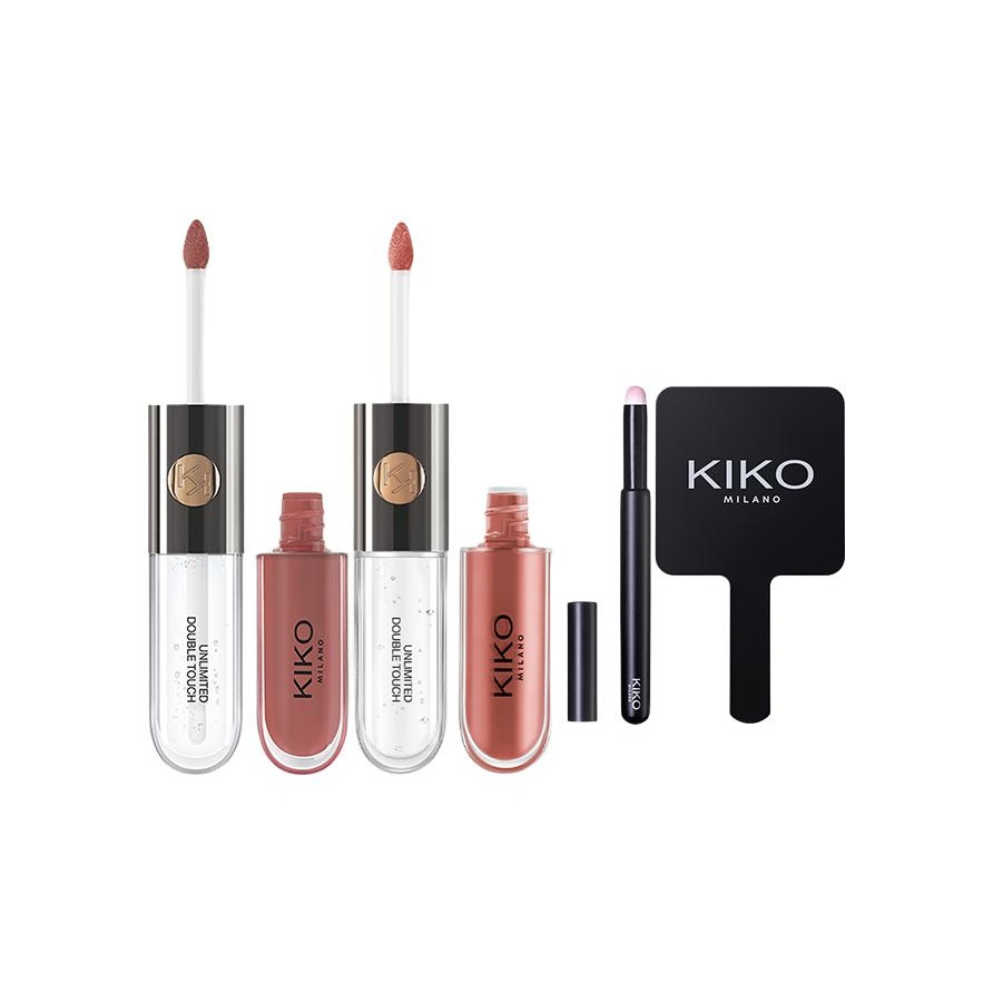 

Классическая жидкая помада набор для макияжа легко растушевывается глянцевая помада с стойким покрытием KIKO