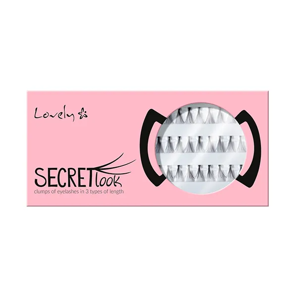 

Индивидуальные накладные ресницы False Lahes Secret Look Lovely, 1 UD