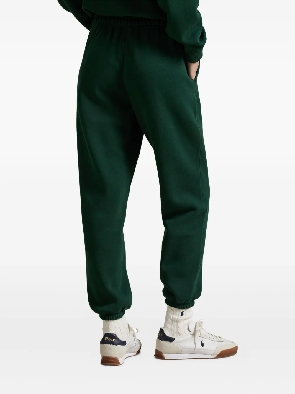 Спортивные брюки с кулиской POLO RALPH LAUREN, зеленый — фото 4