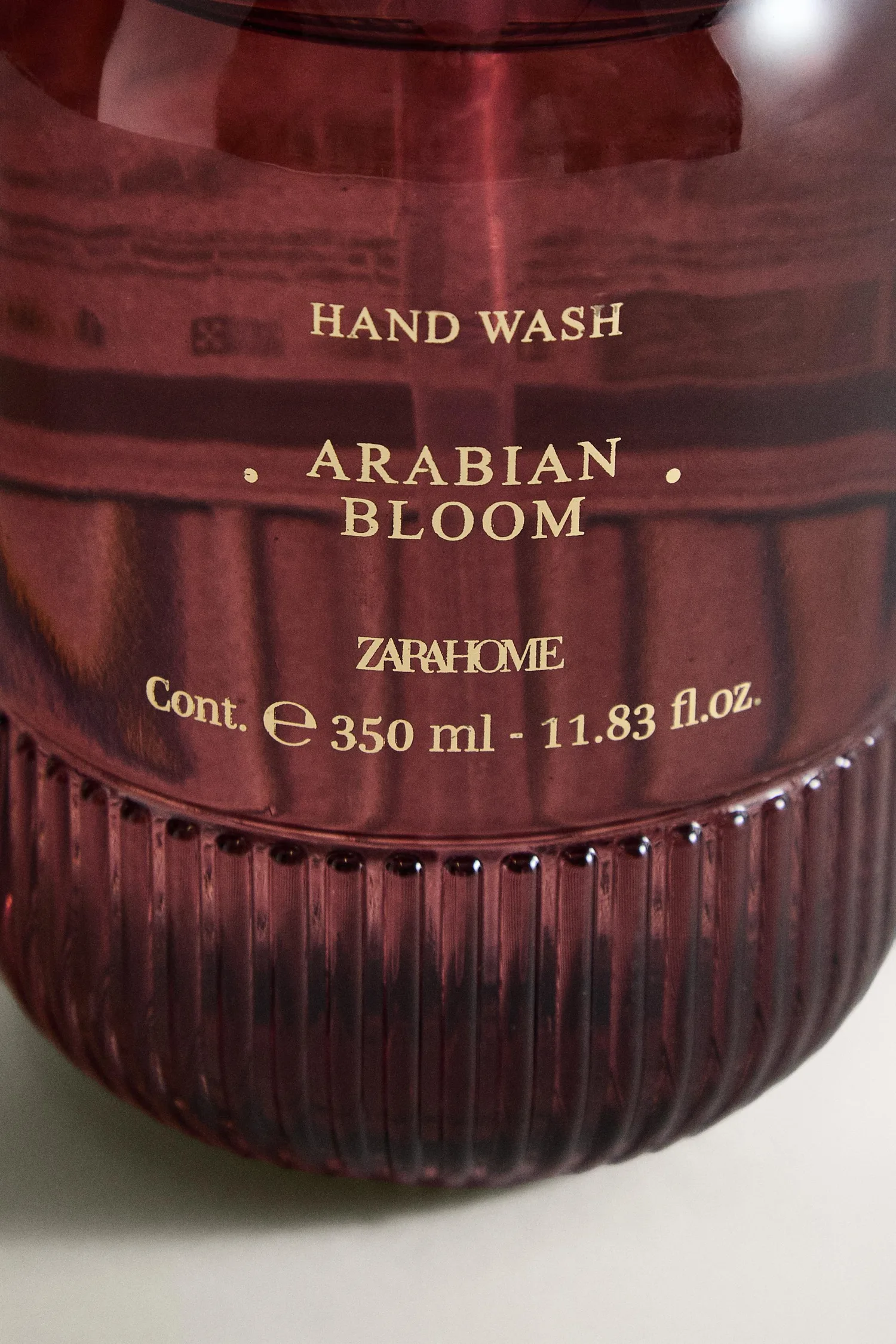 (350 мл) жидкое мыло для рук arabian bloom Zara, золото — фото 4