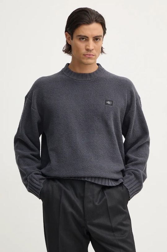 

Свитер Calvin Klein Jeans, серый