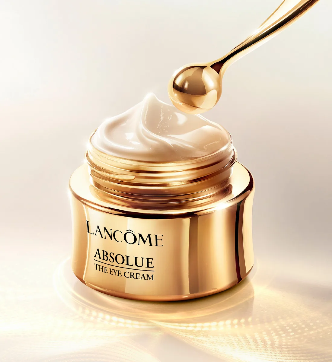 Набор крема для глаз Lancôme, золотой — фото 3