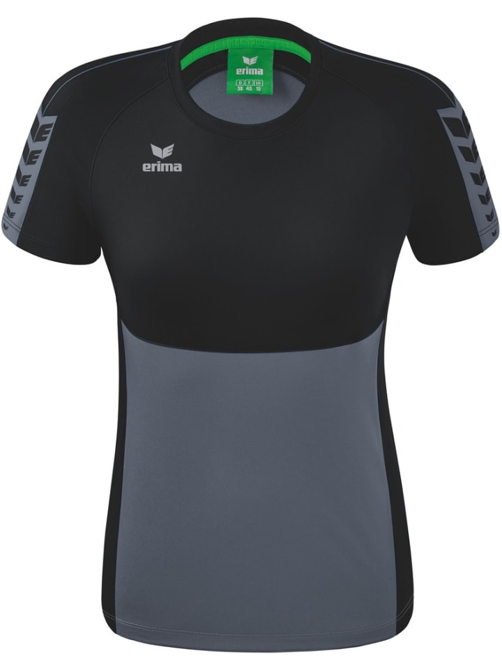 

Футболка спортивная Six Wings T-Shirt серого цвета erima