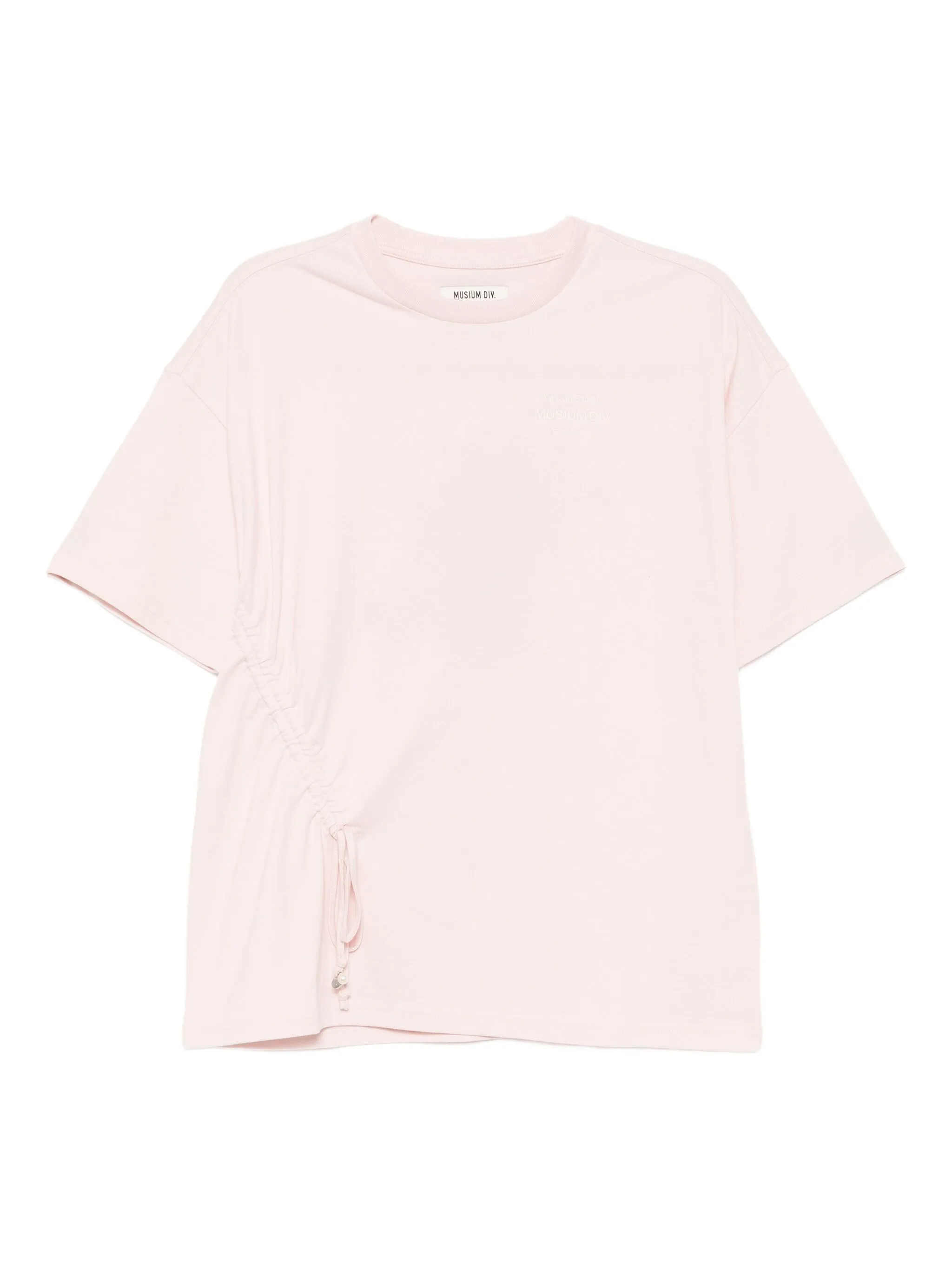 

Футболка с вышитым логотипом Musium Div., розовый