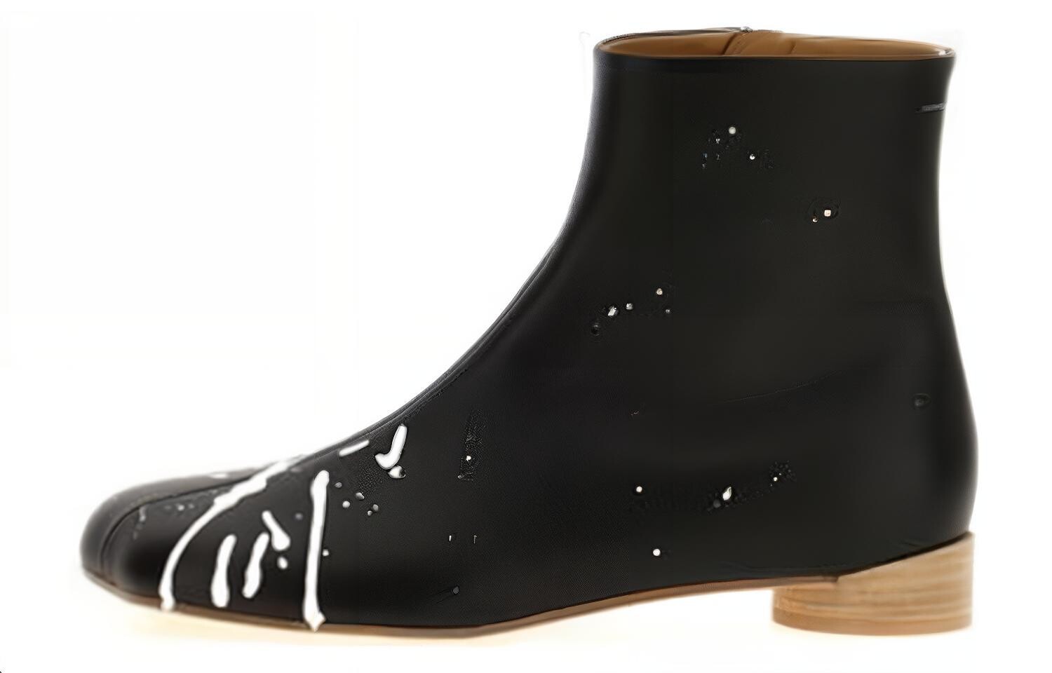 Ботинки Anatomic 30 мм с брызгами краски Mm6 Maison Margiela