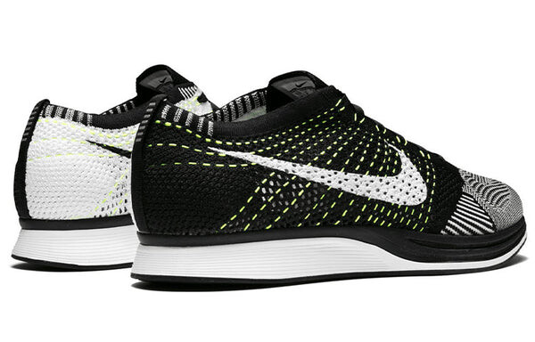 Кроссовки flyknit racer Nike, черный — фото 3