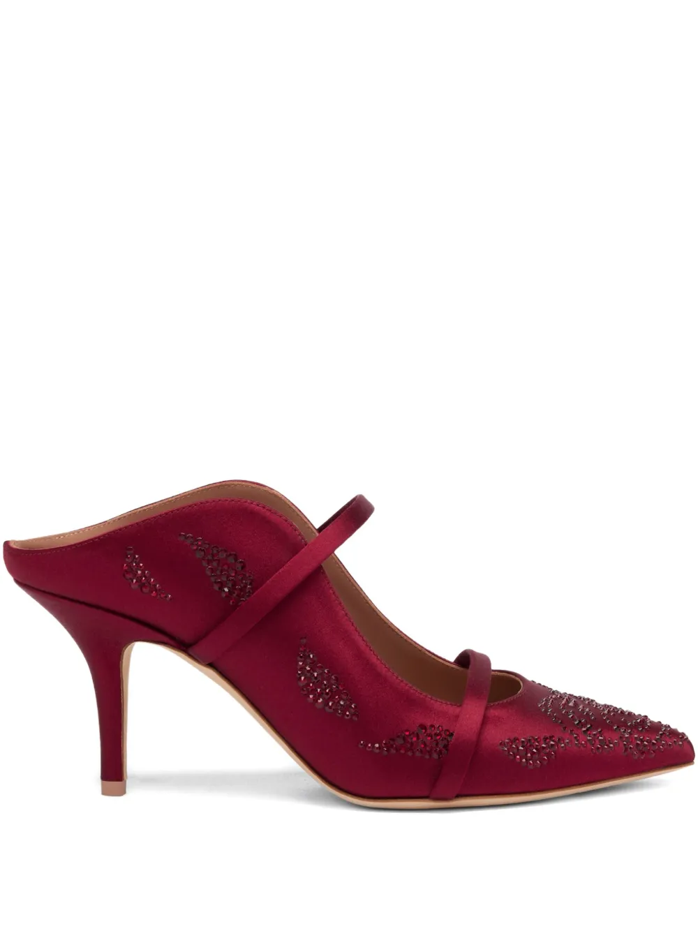 Декорированные мюли Maureen 70 Malone Souliers, красный