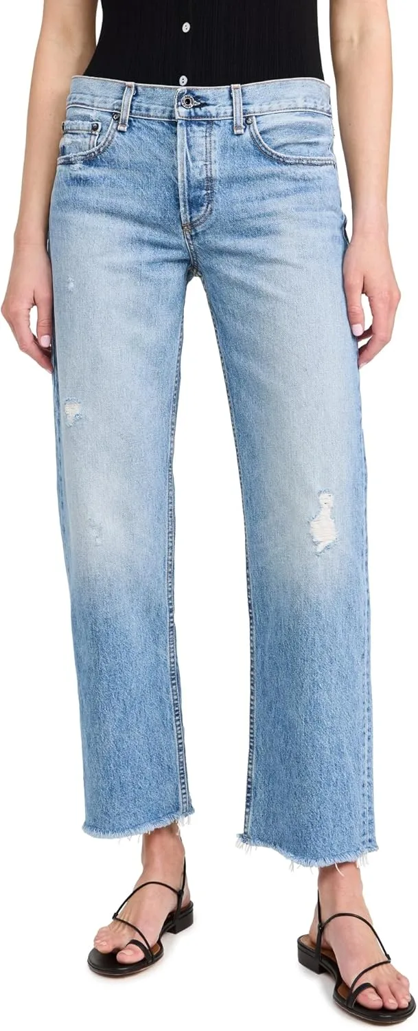 

ASKK NY Женские джинсы Low Rise Straight