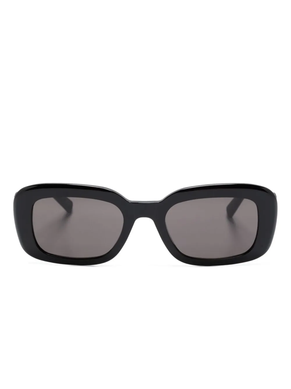 

Солнцезащитные очки в прямоугольной оправе с логотипом Saint Laurent Eyewear, черный