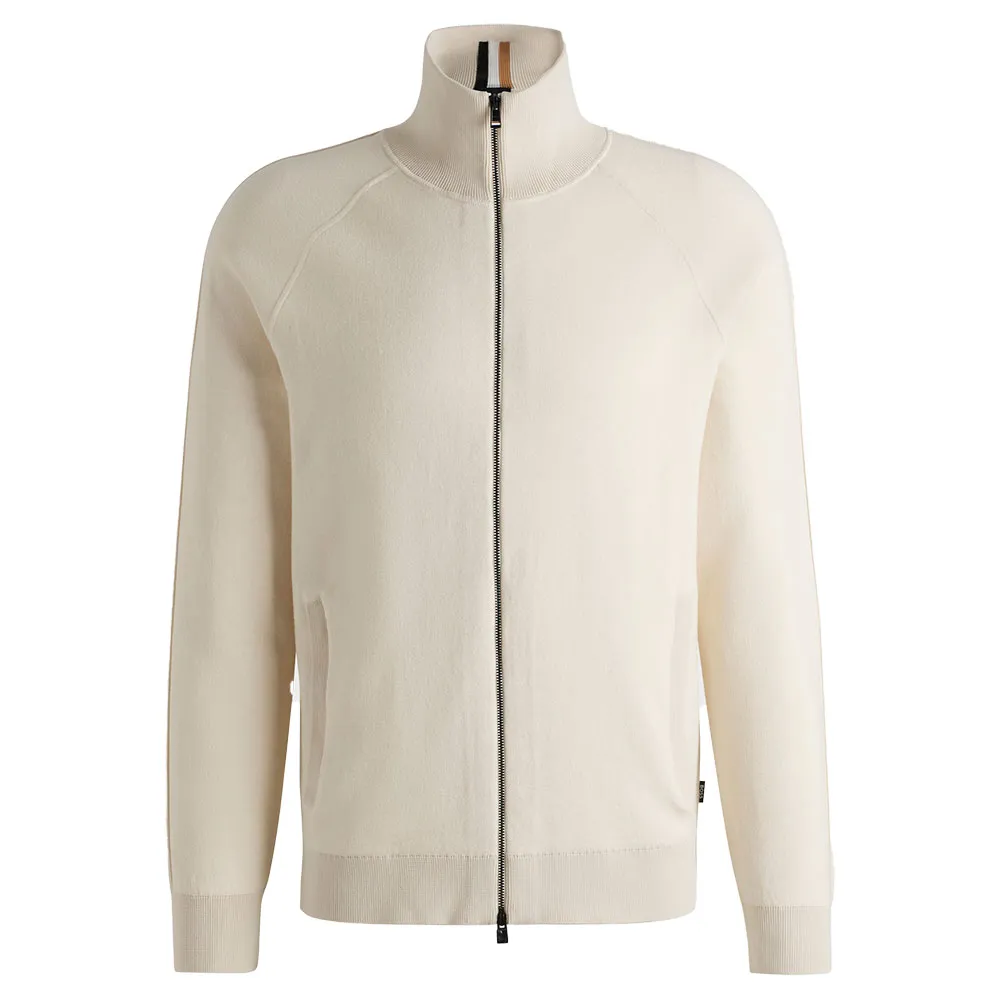 

Свитер BOSS Domico 10261637 01 full zip, бежевый