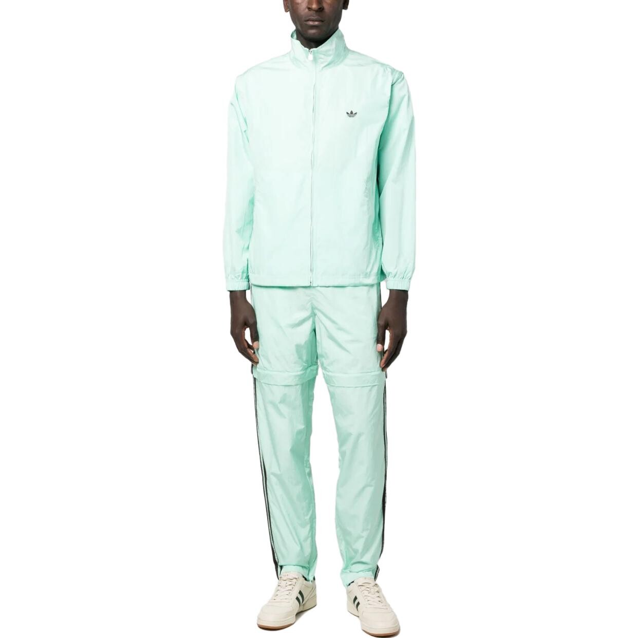 Куртка-анорак Adidas Originals X Wales Bonner из нейлона, мятно-зеленый — фото 2