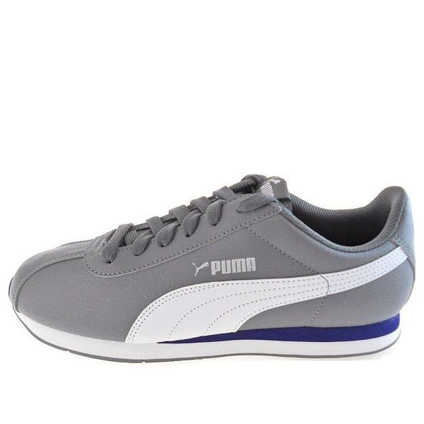 

Кроссовки turin running shoes gray/white Puma, серый