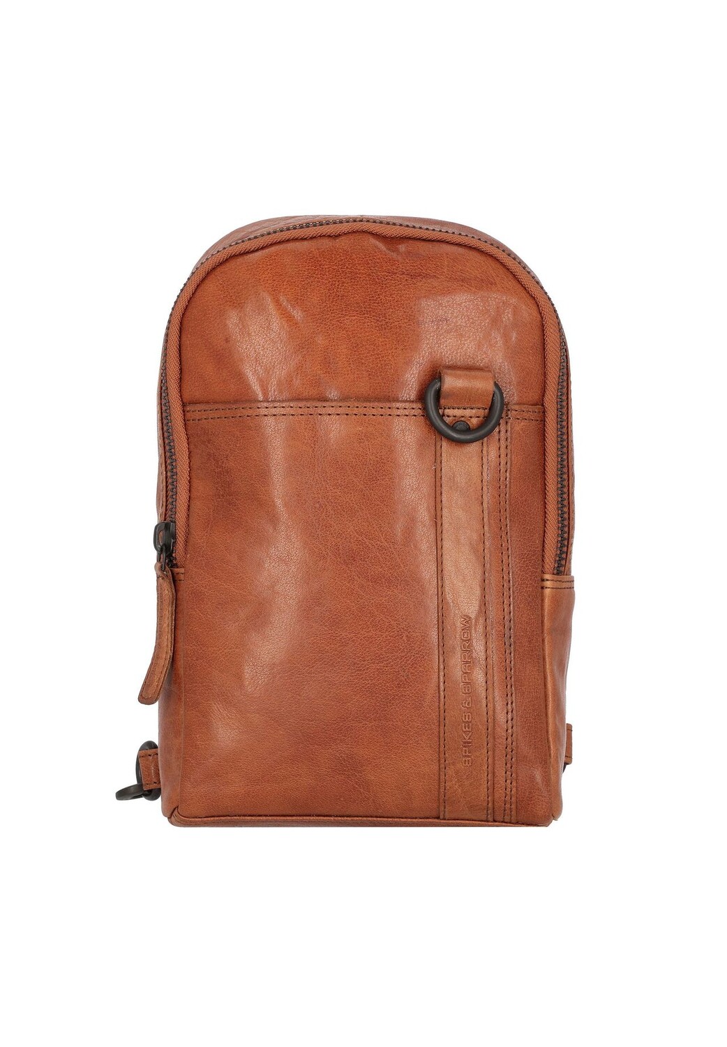 

Сумка через плечо Bronco кожаная 17,5 см SPIKES & SPARROW, цвет Brandy
