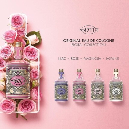 Одеколон Floral Collection Rose одеколон спрей 100мл 4711 — фото 3